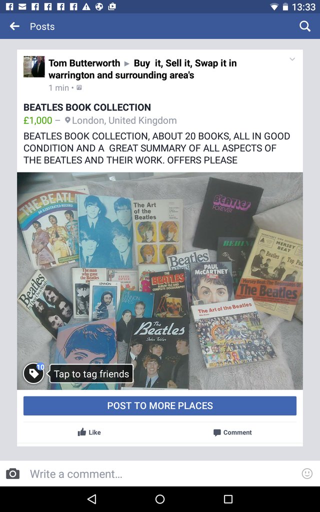 Preview of the first image of COLLECTION OF BEATLES BOOKS.