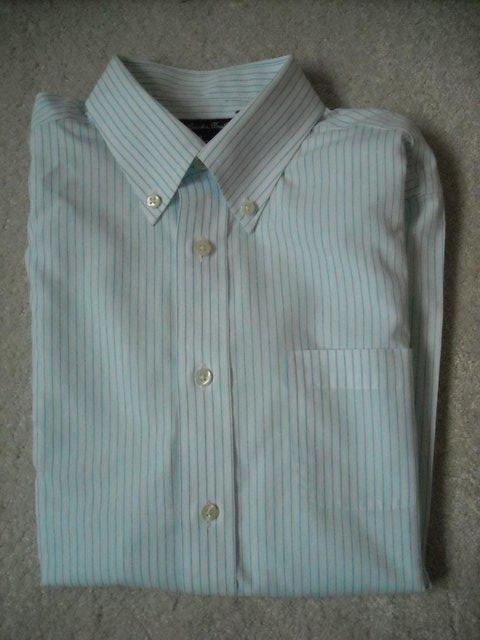 Preview of the first image of Brooks Brothers Boy's non iron shirt Age12-13.