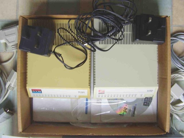 Image 2 of Dial-up external modems by Zoom, qty 2