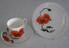 Image 3 of SUSIE COOPER POPPIES CHINA