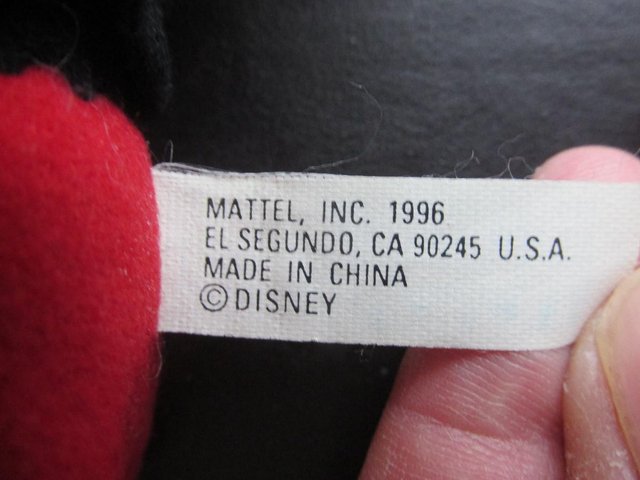 Preview of the first image of DISNEY MICKEY MOUSE MATTEL 1996.