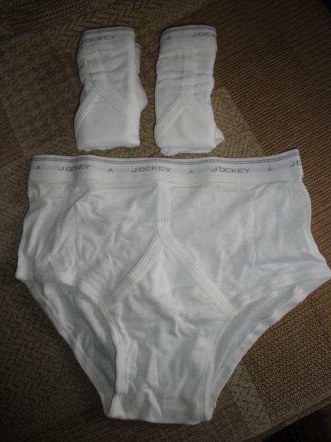 Preview of the first image of Jockey Y-Front Classic Briefs. White. Size 34". New.