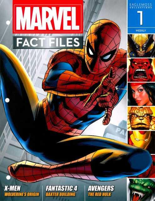 Preview of the first image of MARVEL FACT FILES #1-250 - FULL SET, BRAND NEW AND SEALED.