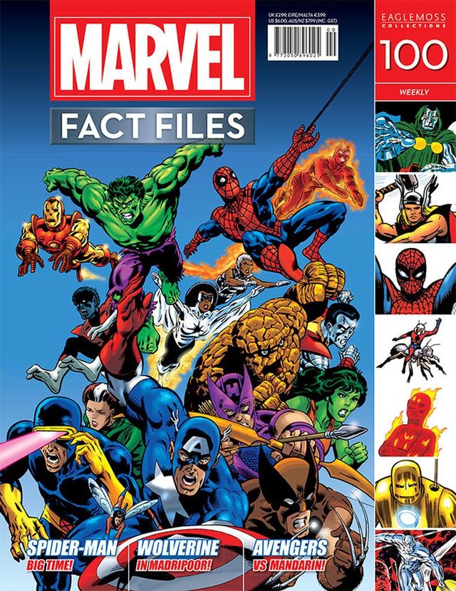 Image 2 of MARVEL FACT FILES #1-250 - FULL SET, BRAND NEW AND SEALED