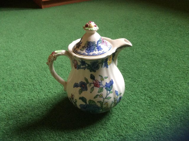 Image 2 of Mason's lidded jug. Genuine collectors' item.