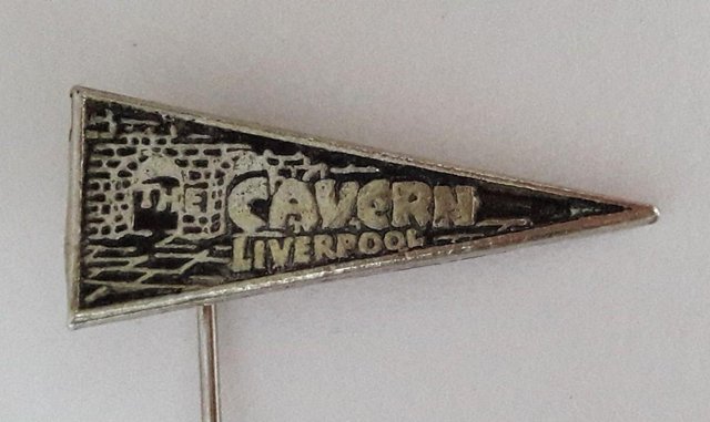 Preview of the first image of WANTED ORIGINAL 1960s " THE CAVERN CLUB " LAPEL BADGE.