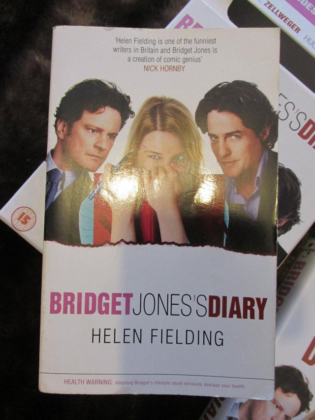 Image 3 of BRIDGET JONES DIARY VHS AND PAPERBACK IN PRESENTATION CASE