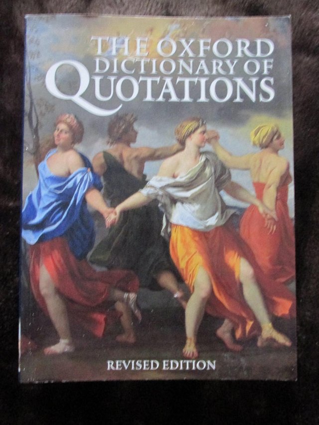 Image 2 of OXFORD DICTIONARY OF QUOTATIONS FOURTH EDITION