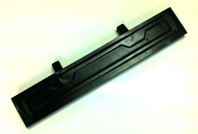 Preview of the first image of VW Golf Mk1 front number plate holder.
