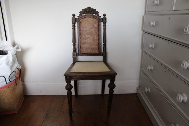 Image 2 of Antique carved oak chair