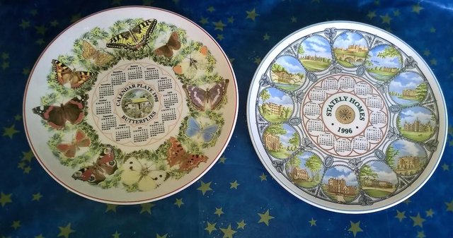 Preview of the first image of Wedgwood year plates 1998 and 1996.