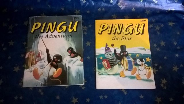 Preview of the first image of collection of Pingu books.