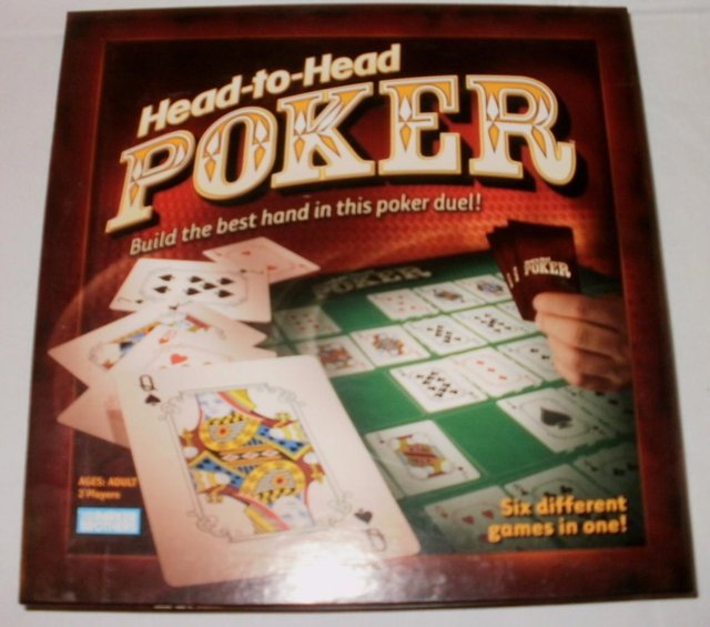 Preview of the first image of HEAD-TO-HEAD POKER BOARD GAME,.