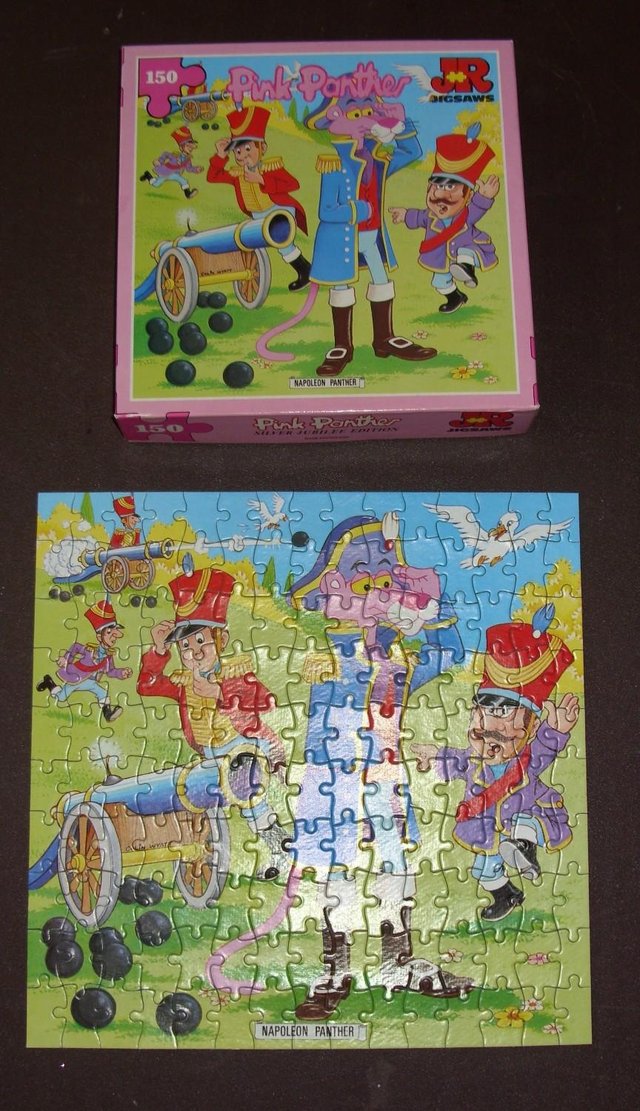 Preview of the first image of PINK PANTHER  JIGSAW PUZZLE AGES 6+  Silver Jubilee.