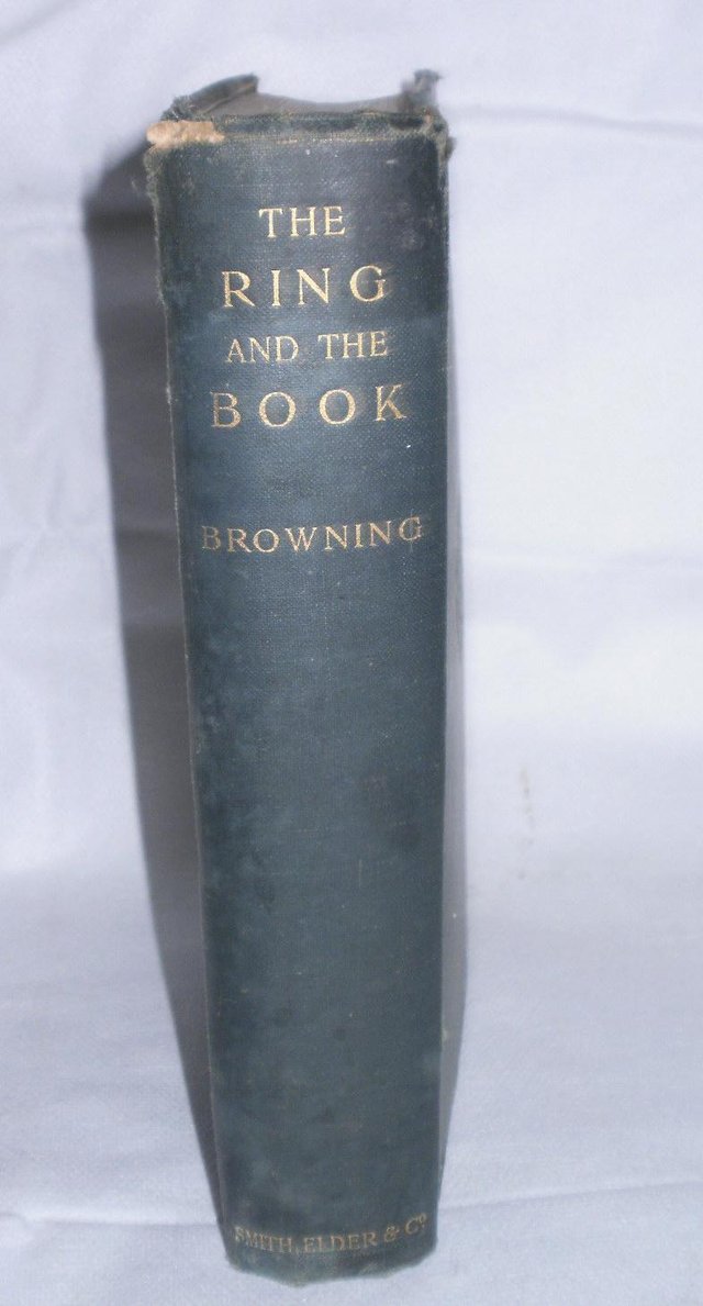Image 2 of ROBERT BROWNING THE RING AND THE BOOK HB  SMITH ELDER &CO 18