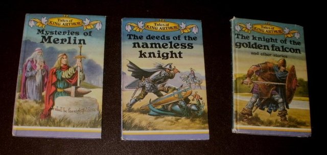 Preview of the first image of VINTAGE LADYBIRD BOOKS   TALES OF KING ARTHUR MATT 1977.