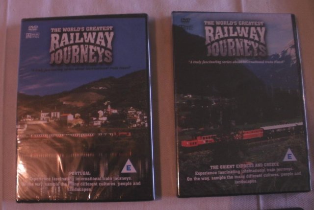 Image 2 of Worlds Greatest Railway Journeys collection of 4 DVD's