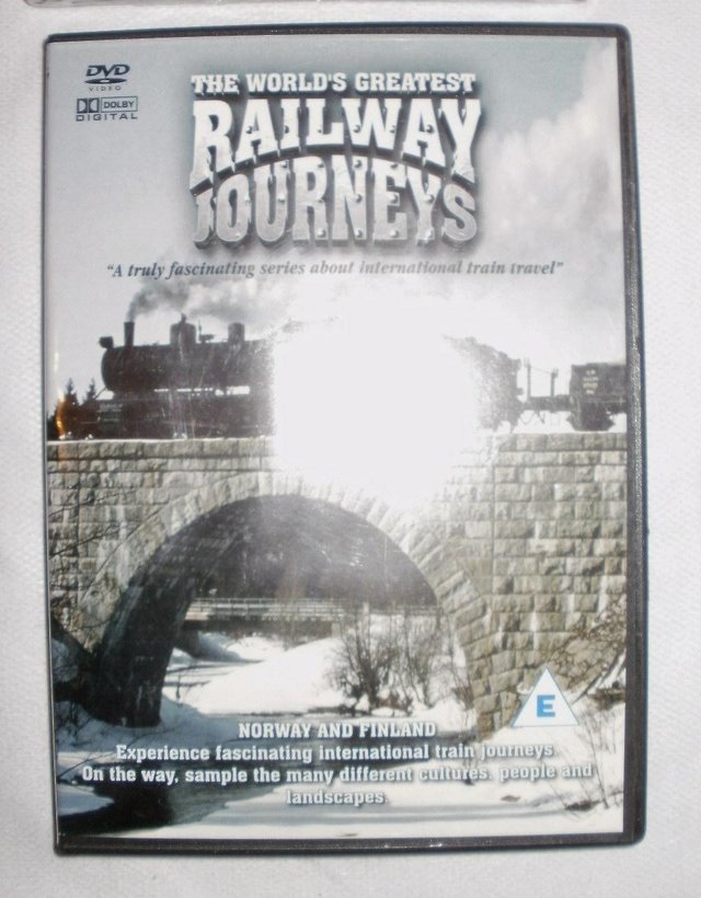 Image 3 of Worlds Greatest Railway Journeys collection of 4 DVD's