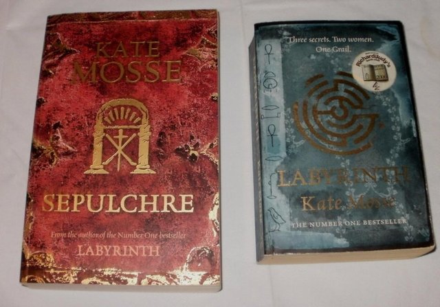 Preview of the first image of Two books by Kate Mosse   Labyrinth Sepulchre.