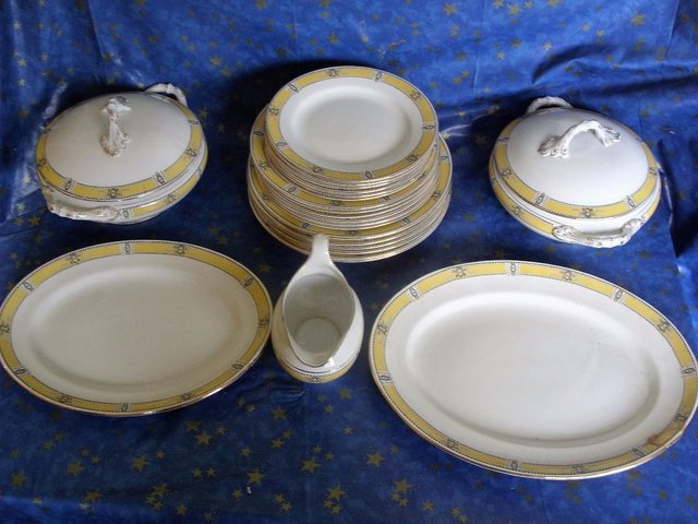 Preview of the first image of Wilton Ware dinner service.