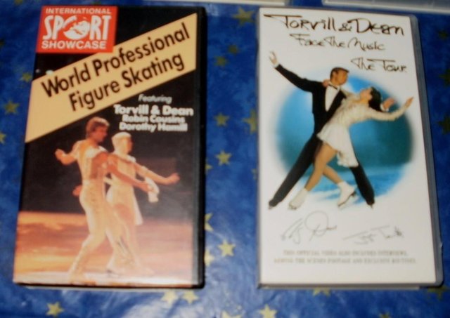 Preview of the first image of TORVILL AND DEAN VIDEO  collection of 2,.