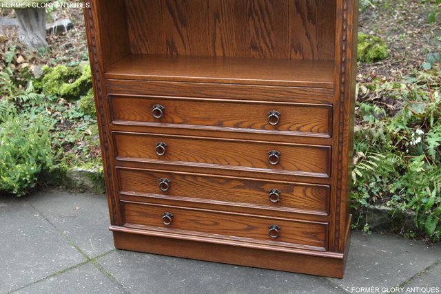 Image 4 of JAYCEE OLD CHARM OPEN BOOKCASE CHEST OF DRAWERS CD SHELVES