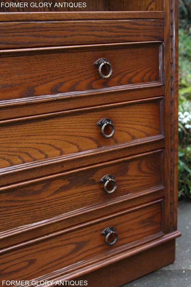 Image 21 of JAYCEE OLD CHARM OPEN BOOKCASE CHEST OF DRAWERS CD SHELVES