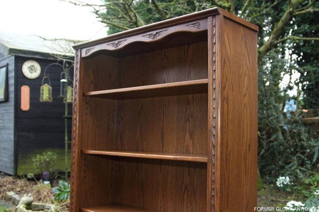 Image 35 of JAYCEE OLD CHARM OPEN BOOKCASE CHEST OF DRAWERS CD SHELVES