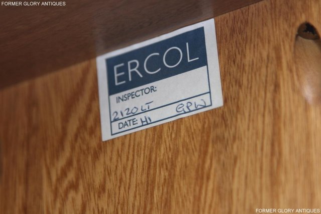 Image 5 of ERCOL WINDSOR LIGHT ELM CORNER TV CABINET STAND TABLE UNIT