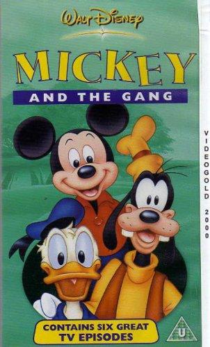 Preview of the first image of Walt Disney Mickey and the Gang VHS video.