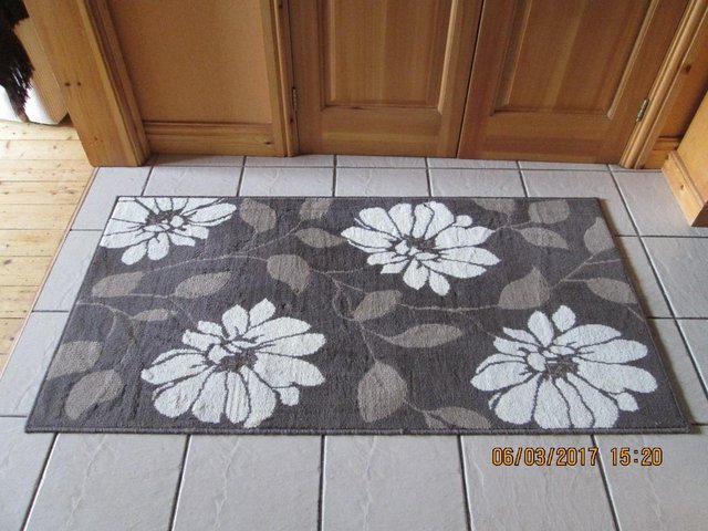Preview of the first image of Floral Carpet/Rug.