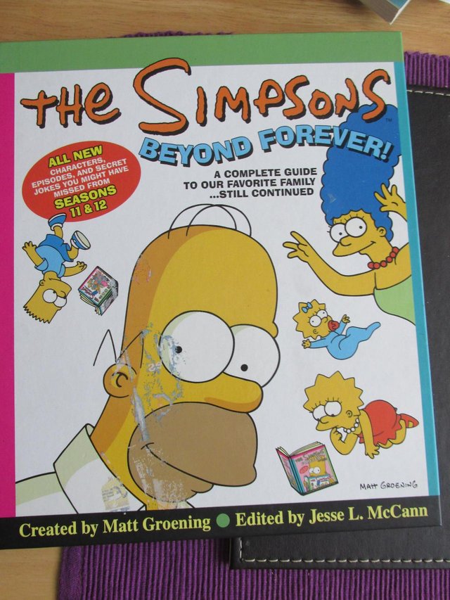 Preview of the first image of The Simpsons : Beyond Forever Book (Hardback).