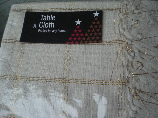 Image 2 of Table Cloth, 90cm X 90cm square