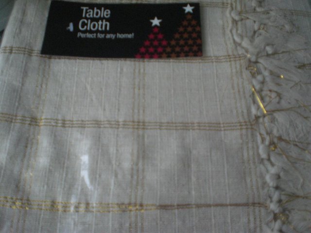 Image 3 of Table Cloth, 90cm X 90cm square