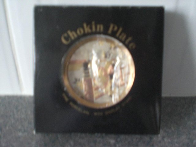 Image 3 of The Art of Chokin Plate with display stand