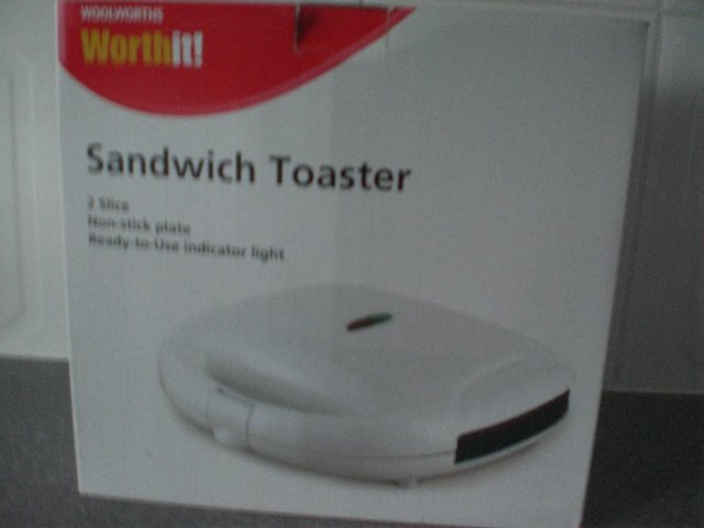 Image 2 of Sandwich Toaster – 2 slice- Non stick Plate (New and factory