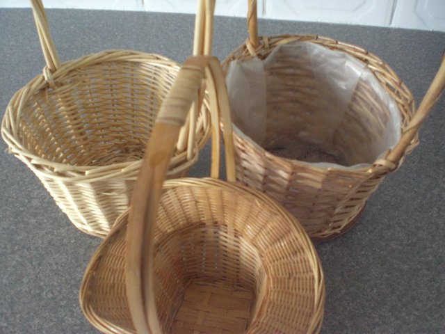 Image 2 of 3 Wicker Baskets (New)