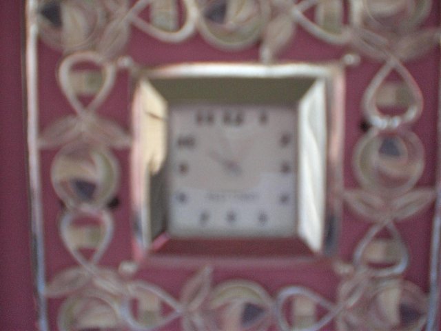 Preview of the first image of Past Times - Mackintosh Clock and photo frame set.