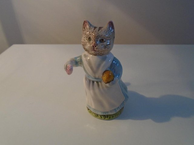 Preview of the first image of Beswick Beatrix Potter Tabitha Twitchit Figurine.