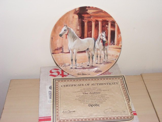 Preview of the first image of Spode Wall Plate of The Arabian.