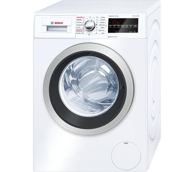 Preview of the first image of BOSCH SERIE 6 WHITE WASHER DRYER 8/5KG-1500RPM-WOW-NEW**.