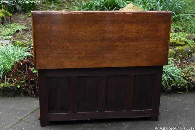 Image 17 of TITCHMARSH AND GOODWIN OAK BLANKET TOY LOG BOX COFFER TABLE