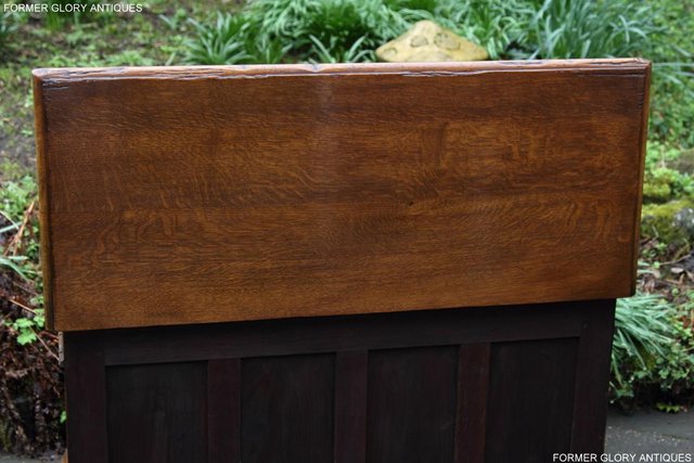 Image 49 of TITCHMARSH AND GOODWIN OAK BLANKET TOY LOG BOX COFFER TABLE