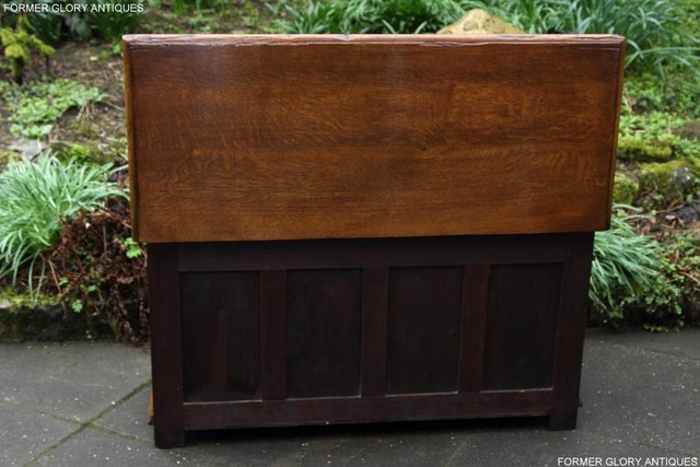 Image 68 of TITCHMARSH AND GOODWIN OAK BLANKET TOY LOG BOX COFFER TABLE