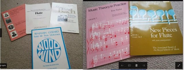 Image 2 of Flute music books