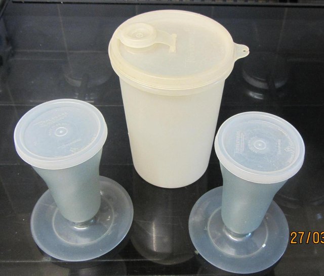 Preview of the first image of VINTAGE TUPPERWARE ITEMS.
