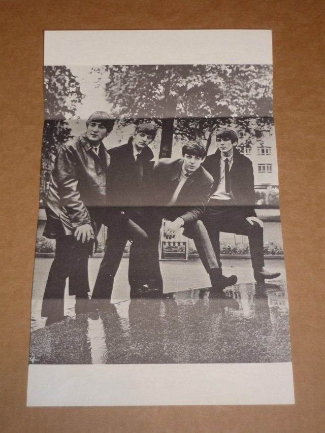 Image 2 of Beatles Original UK Fan Club Bio Sheet, 1963.