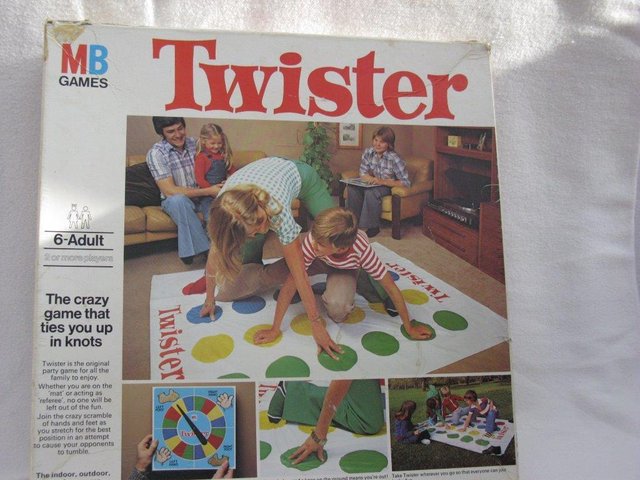 Preview of the first image of Twister by MB Games - from age 6 to adult.