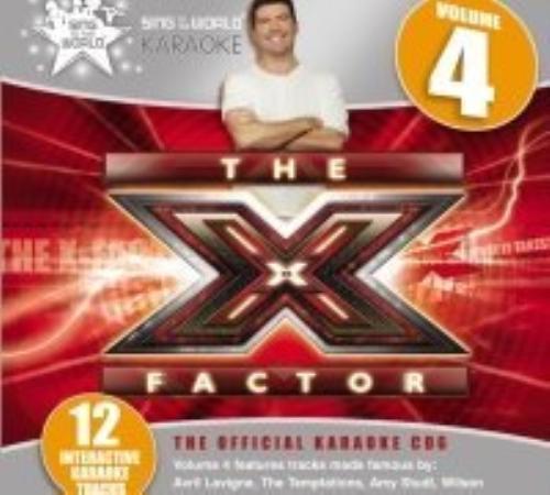 Preview of the first image of X Factor Karaoke CDG Vol 4 (Incl P&P).