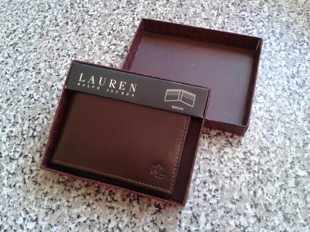 Image 2 of Lauren Ralph Lauren Leather Billfold Wallet
